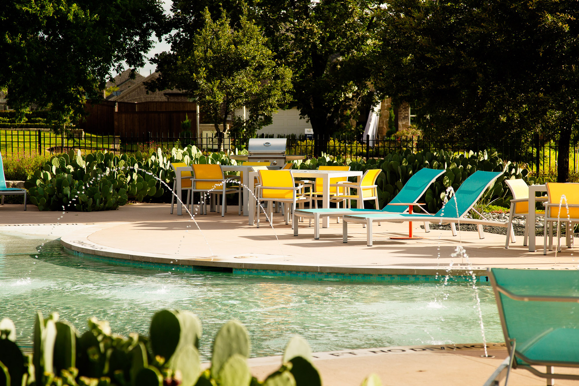Plan a pool day so the entire family can relax and have fun.